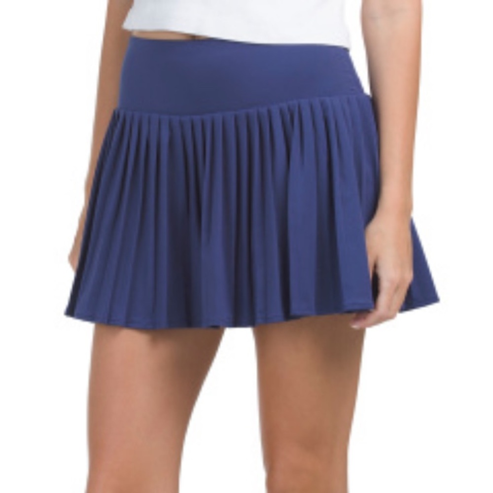 Laura Ashley Navy Mini Skirt xs